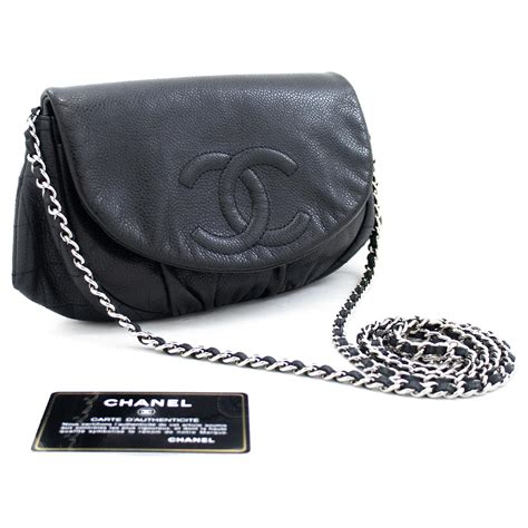 chanel woc half moon|chanel woc on chain.